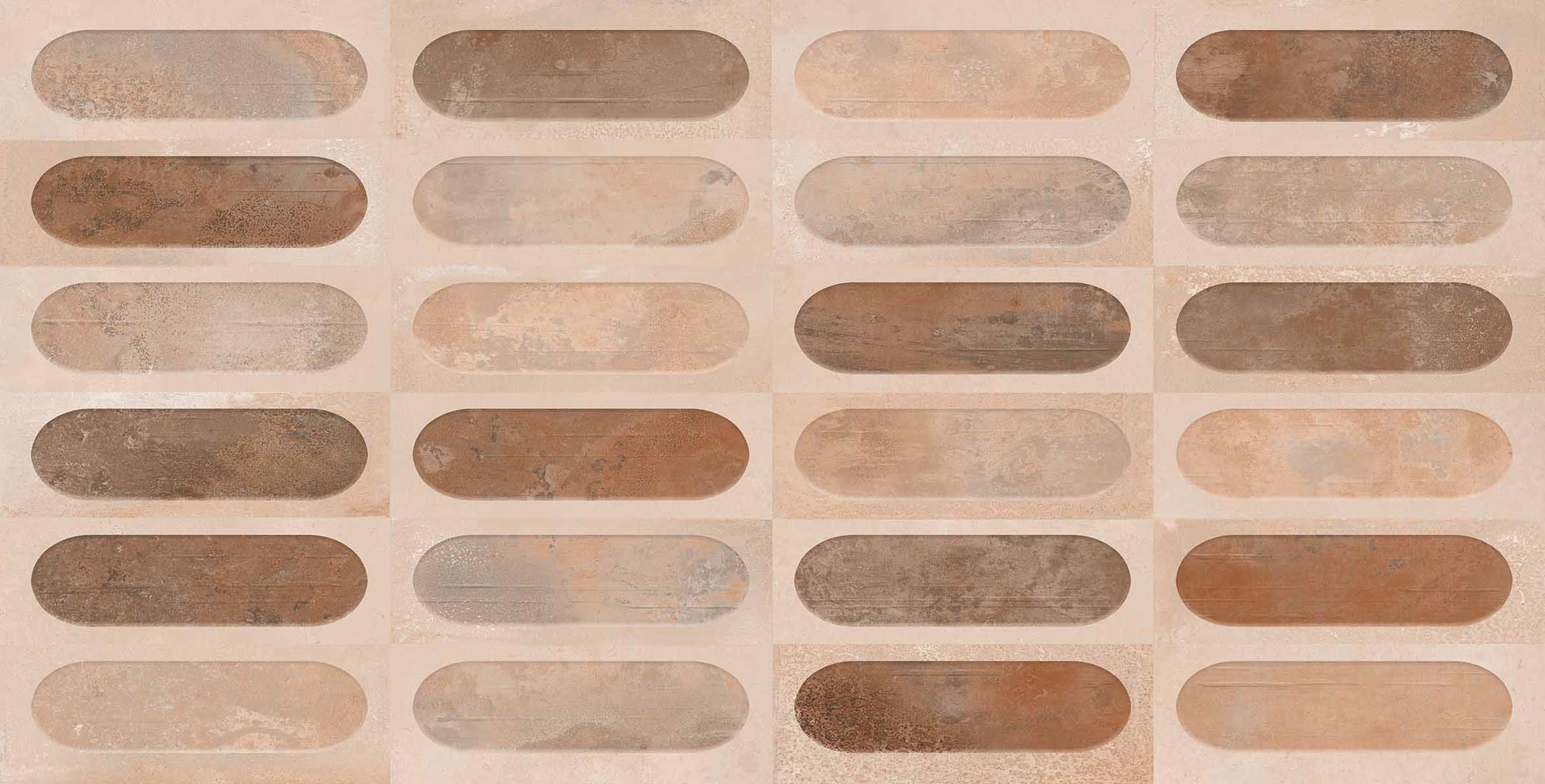 CYBELE 60X120 CANVAS ROSE DECORE GRANDE